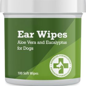 Dog Ear Cleaning Wipes (Option: White)