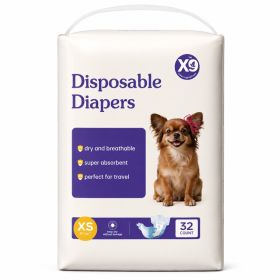 Disposable Female Dog Diapers (Option: XS)