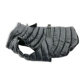 Alpine Extreme Weather Puffer Coat (Color: black, size: 5X-Large)