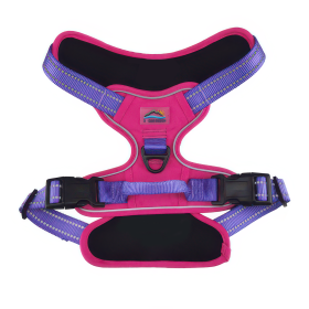 Venture Paw Pull Control Dog Harness (Color: Sugar Rush Pink, size: X-Large)