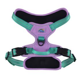Venture Paw Pull Control Dog Harness (Color: Mermaid Lilac, size: small)